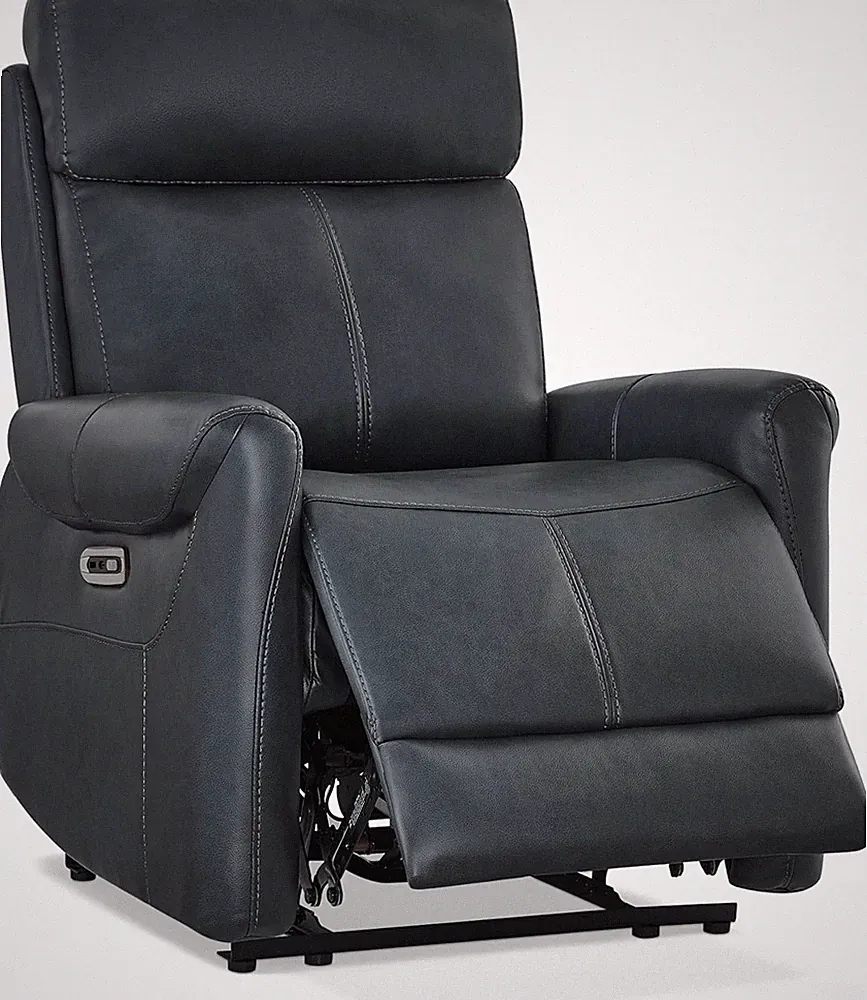 Electric Leather Recliner Chair with USB Ports for Living Room & RV