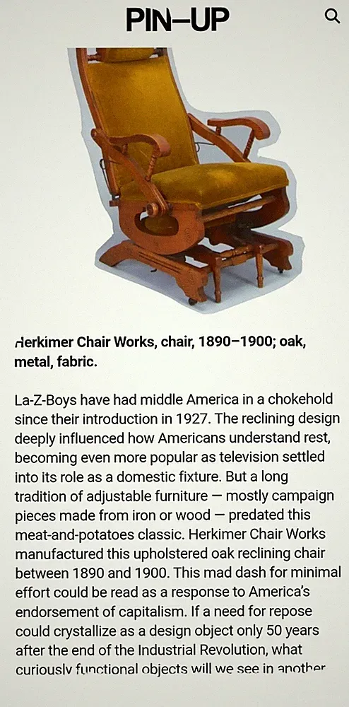 Herkimer Chairworks Platform Rocker