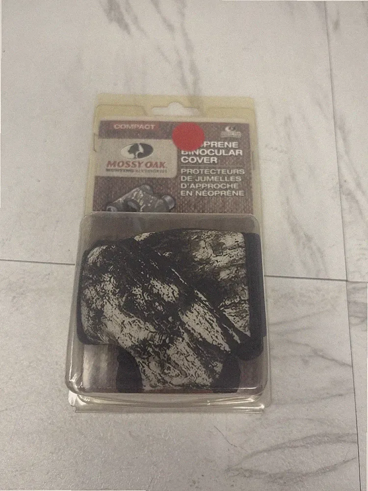 Mossy Oak Breakup Protective Binocular Cover Neoprene Compact Easy Grip Camo