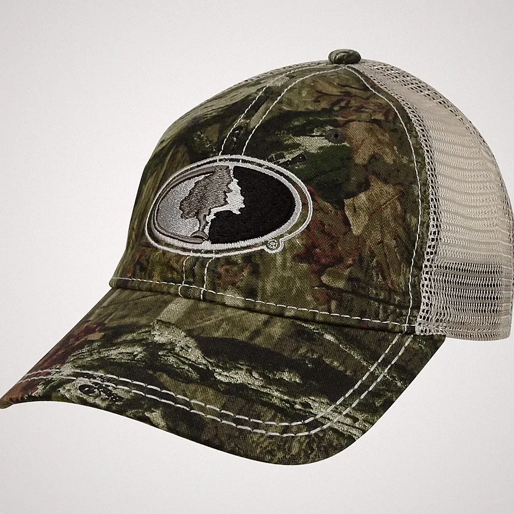 Mossy Oak Mesh Back Cap - MOINF/Tan