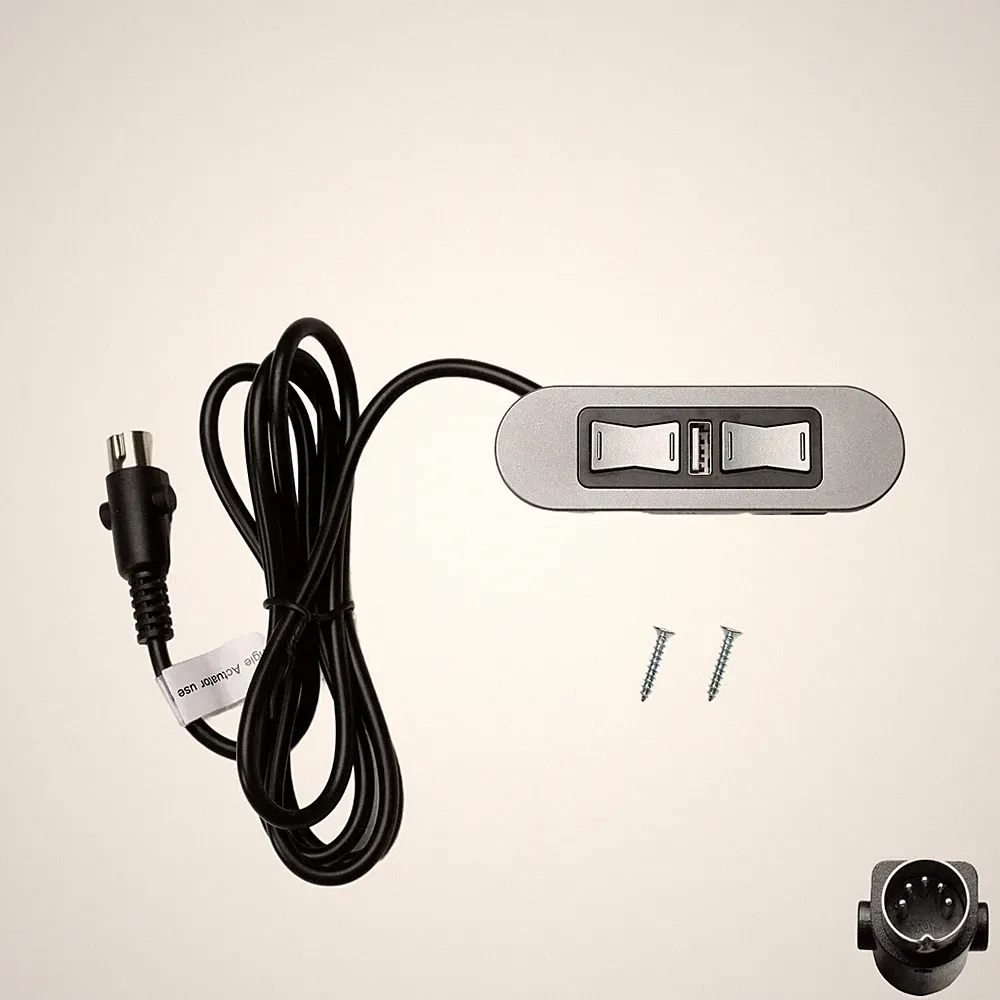 Power Recliner Lift Chair Emomo 5 Pin Hand Control Model HX90AFU with USB