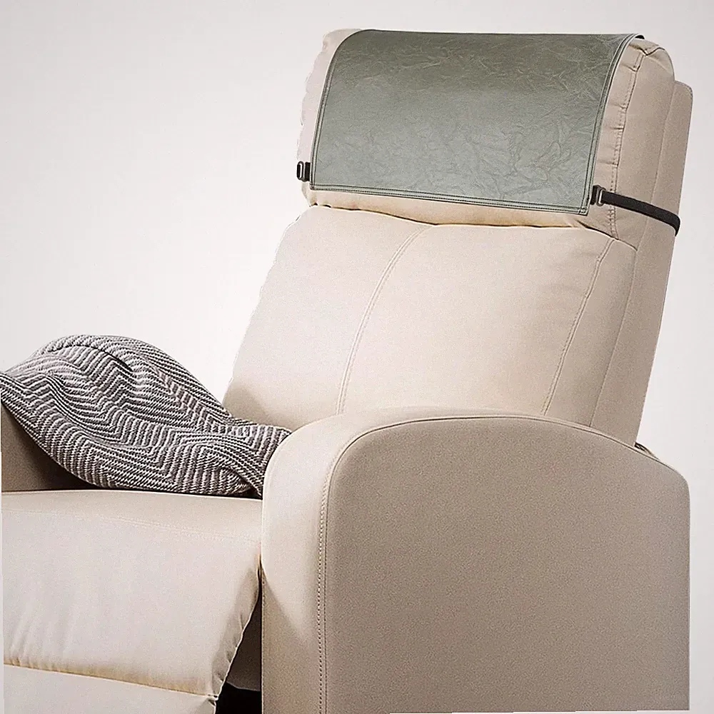 Recliner Headrest Protector-Faux Leather Headrest Covers for Recliners,Reclin...