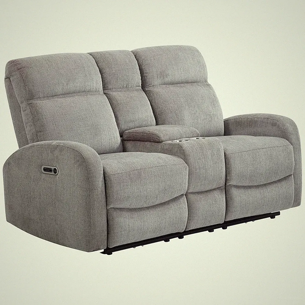 Tuscany - Whiskers Nature Power Reclining Console Loveseat